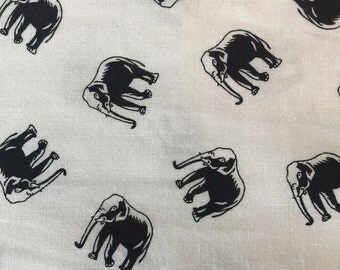 Elephants from the Domino Collection by Kathy Hall for Andover Fabrics