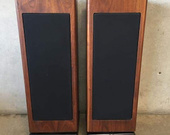 Jennings Walnut Veneer Pedestal Speakers (926YTD)