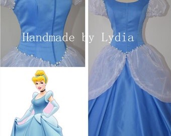 Handmade - Cinderella Costume, Cinderella Cosplay Costume, Cinderella Dress