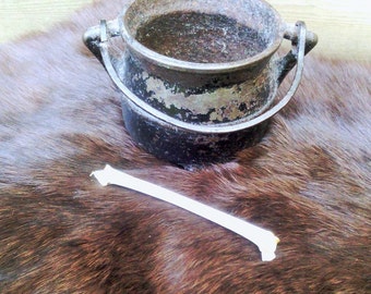 Corrian crow bone, real, traditional Witchcraft, Magic