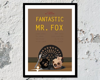 Fantastic Mr. Fox high quality film print (A5, A4, A3)