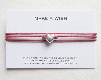 Wish bracelet, make a wish bracelet, friendship bracelet, W44
