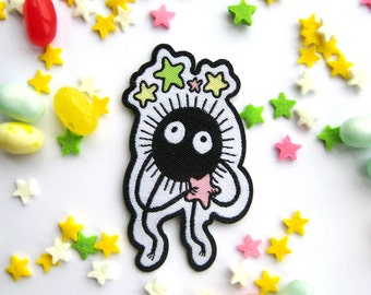 Studio Ghibli Soot Sprite Iron on Patch
