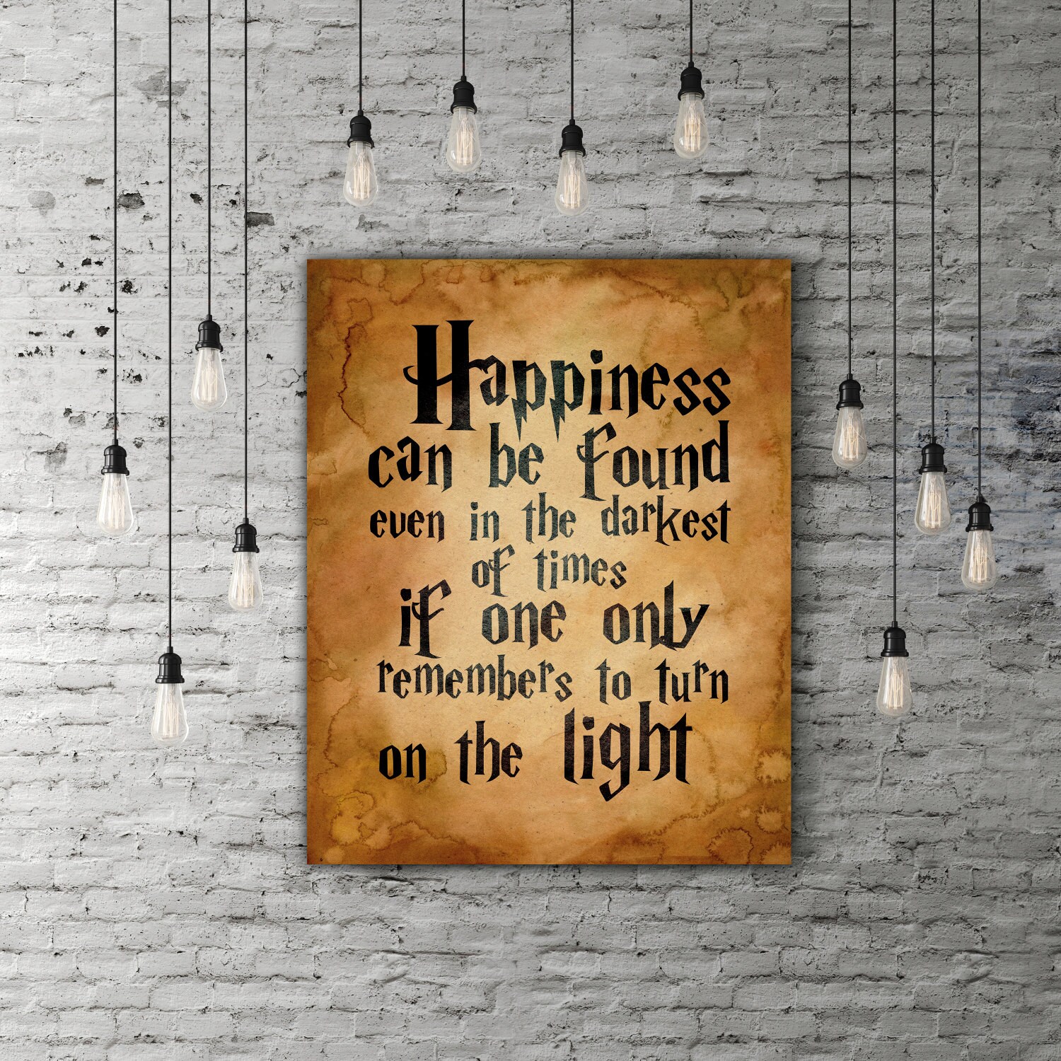 Movie Wall Art Vintage Harry Potter Art Albus Dumbledore