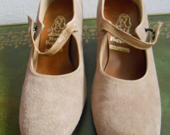 Vintage Wolverine World Wide Hush Puppies Mary Janes Dance Shoes