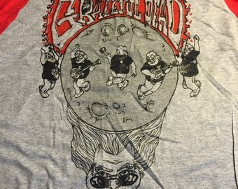 Standing On the Moon Baseball Grateful Dead Shirt