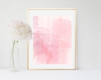 Pink Wall Art abstract art printable art pink grey wall art instant Pink Wall Art abstract art printable art pink grey wall art instant