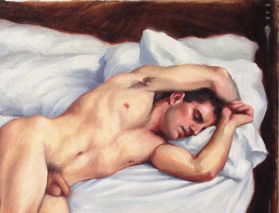 Male Nude Sleeping 28