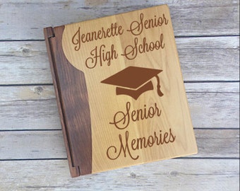Graduation Photo Album, Gift for Graduate, Senior Memories, Senior 2018, Back to School Gift, Back to School Senior, Senior Gift