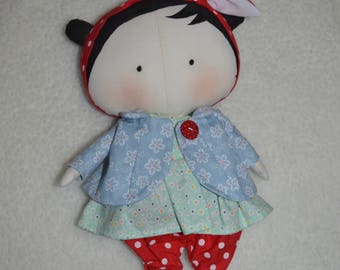 Handmade Rag Doll/Fabric Doll/ Tilda Toy Doll - Josephine Doll