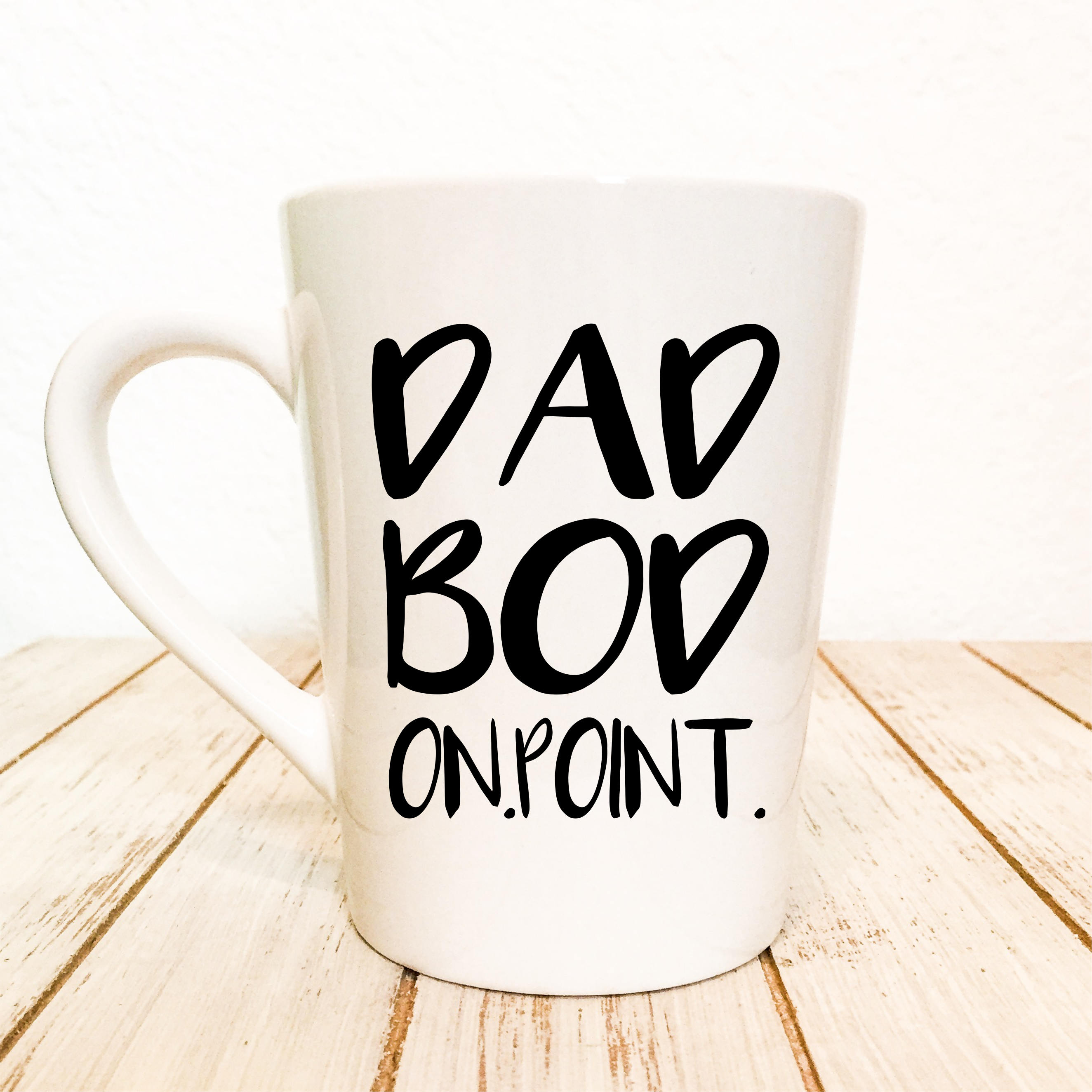 Dad Bod Coffee Cup Funny Coffee Mug Fathers Day Gift