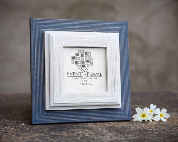 frame size 6x8 Frame, Wooden Frame Photo Rustic White Frame, Picture