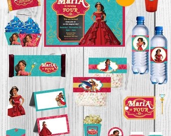 Elena Of Avalor Birthday, Elena Of Avalor Party, Elena Of Avalor Decoration, Elena Of Avalor Invitation, Elena Of Avalor Party Supplies