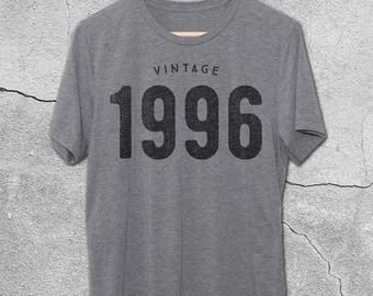 21st Birthday Gift For Her and Him - VINTAGE 1996 tee shirt - T-Shirt - Birthday tshirt -21st bday - 21st Birthday gifts for men - Funny