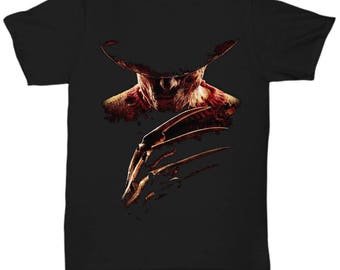 Nightmare on Elm Street Freddy Krueger Horror Movie shirt Tee T-shirt S - 5XL Black 4