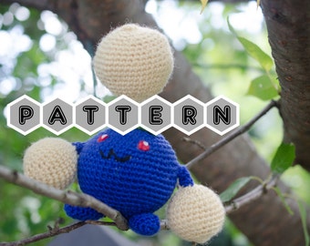 Jumpluff Pokemon Crochet Amigurumi Doll Pattern