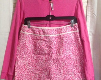Lilly Pulitzer skirt, Pink mini skirt, short skirt, summer skirt, fun skirt, preppy skirt,
