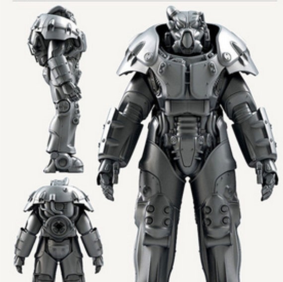 Fallout 4 X-01 power armor wearable cosplay pepakura paper