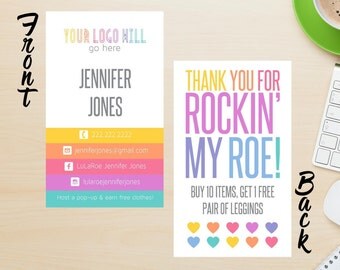 2 x 3.5 Two Sided Business Punch Card Design sure to set your business apart from the rest! **DIGITAL FILE ONLY**