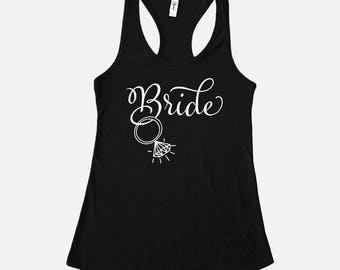 Bride Tank Top - Bride Tank - Bridal Tank Tops - Engagement Gift for Bride - Bachelorette Party Tanks - Gift for Bride - Bridal Shower Gift