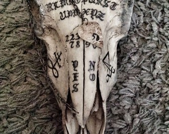 Witchboard skull
