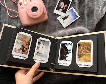 Instax Mini Album. Instax Photo Album for 60 Photos. Instax Wedding Guest Book. For Fujifilm Instax Mini 8, 9, 7s, 25, 50s, 70, Neo 90.