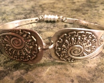 Antique Sterling Silver Spoon Bracelet