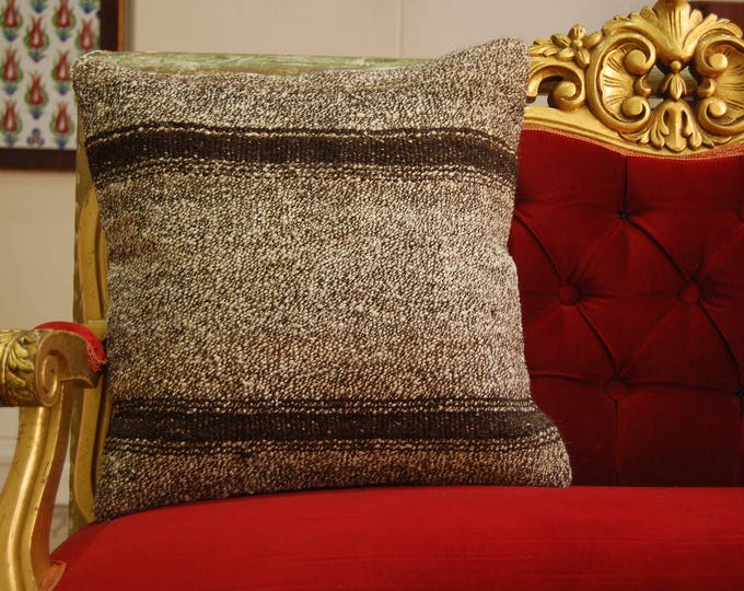 40x40cm/16x16 inch decorative pillow,kilim pillow,cushion cover,vintage pillow,bohemian pillow,handwoven pillow,throw pillow,accent pillow,