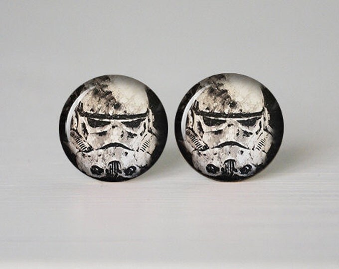 Star Wars Stormtrooper earrings, Star Wars jewelry, Star Wars accessories, Stormtrooper earrings, Stormtrooper legion