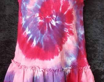 In the Pink Tye Dye Infant Sundress Size 3mos to 18 mos