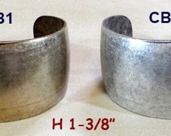 CUFF BRACELET BLANKS 1-3/8"--0ne Cuff