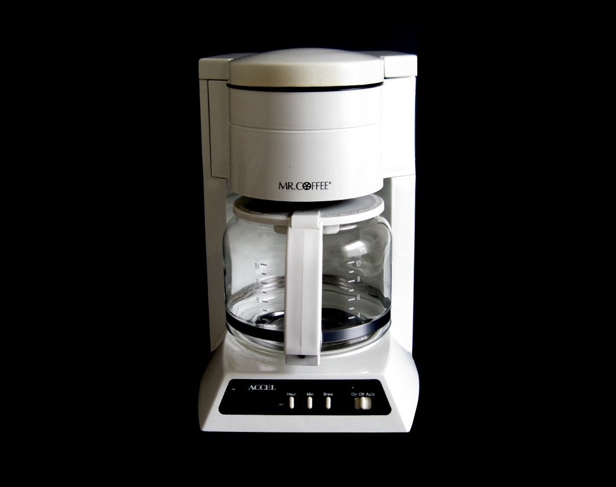 Mr Coffee Maker Accel 1991 PRX20 12 Cup White used