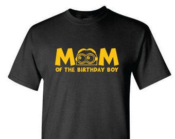 mom and dad minion shirts