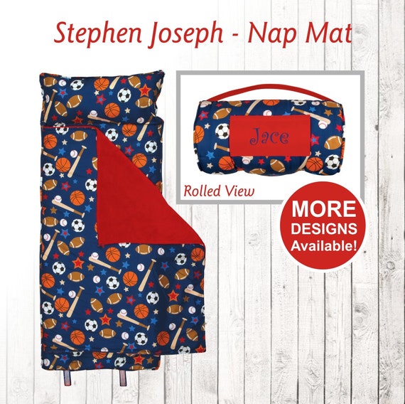 Sports Nap Mat Stephen Joseph Nap Mat Toddler Nap Mat