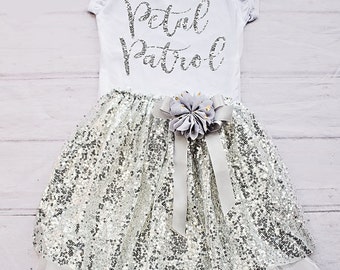 Petal Patrol Shirt, Flower Girl Shirt / Rehearsal Clothing / Bridal Crew / Rehearsal Dinner / Flower Girl Gift