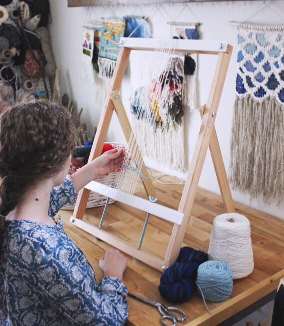 Handmade Wooden Weaving Loom Large by hellohydrangea on Etsy