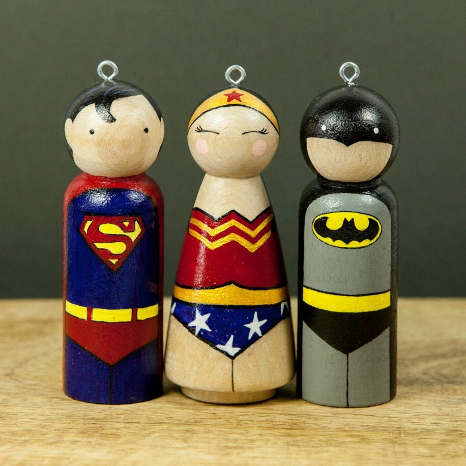 super hero ornament