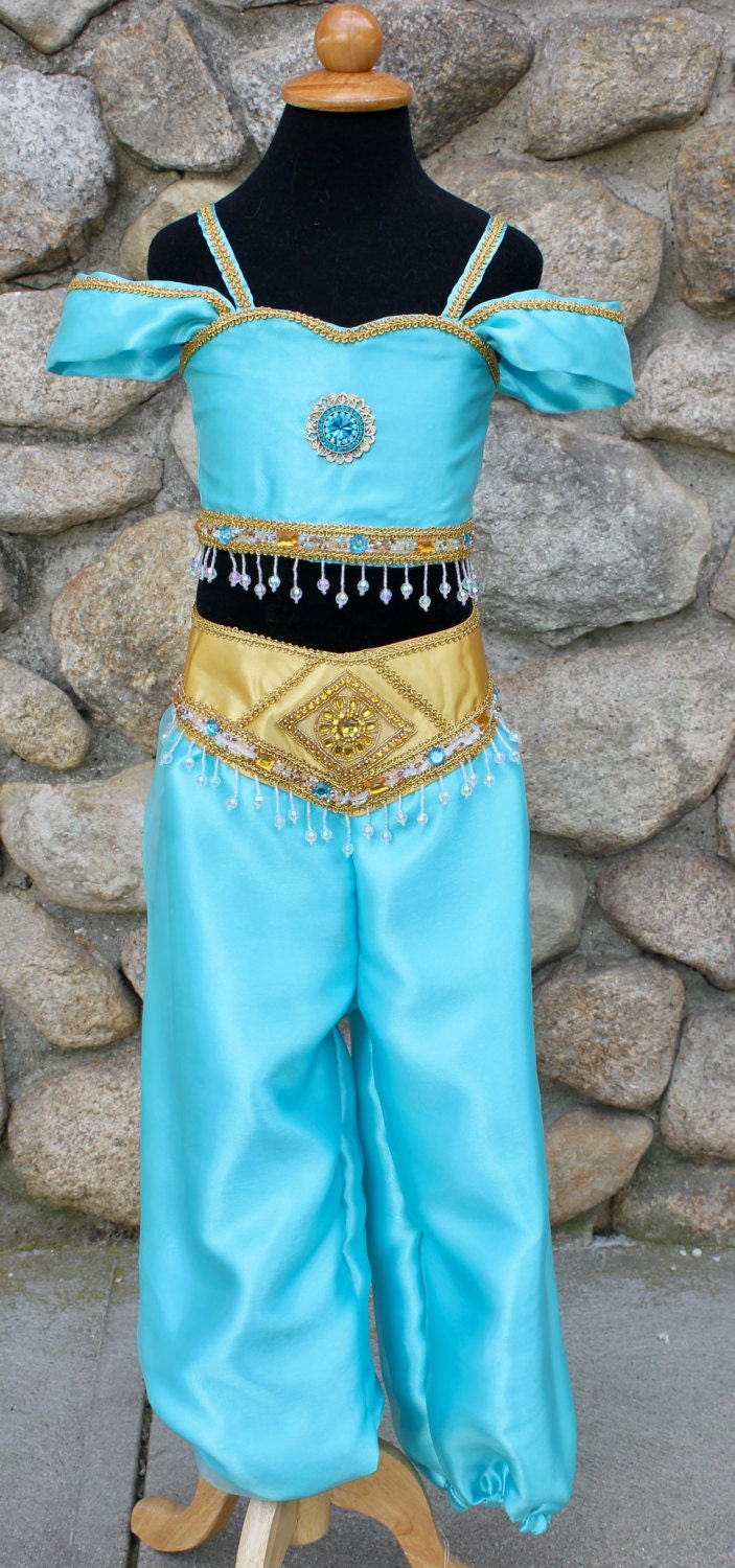 Embellished Jasmine Costume Inspired by the Parks version