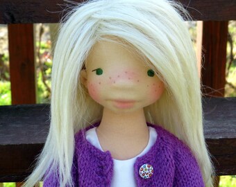 Waldorf doll Tea - 18'' Waldorf inspired doll