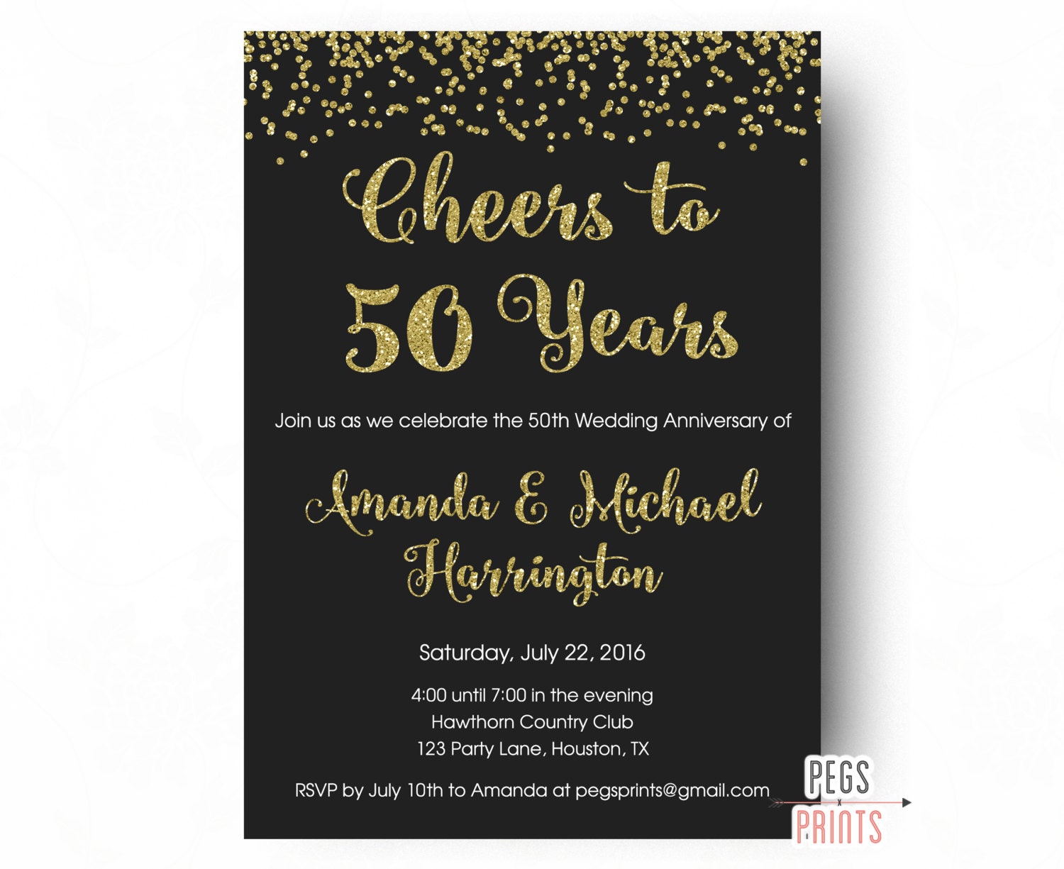 Invitation 50 Years 1