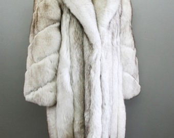 Sold to Elle PMT 1 The Glamorous Life - Silver Fox fur Coat - Jacket - by Glantz Furs of Brooklyn