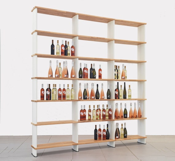 Bookshelves NIKKA SMART Modular wooden bookcase Solid Wood