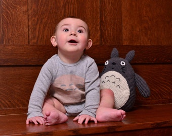 Totoro baby, Studio Ghibli, baby shower gift, baby cosplay, Miyazaki baby, Ghibli baby, Totoro costume, kawaii baby, my neighbor Totoro