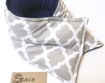 Neck Rice Heating Pad, Microwavable Neck Wrap, Heat Therapy Rice Bag, Rice Pack, Heat Pack, Hot Cold Therapy, Pain Relief, essential oils
