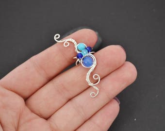 Ear wrap Earrings fake Ear crawler Ear cuff earings Non pierced Wrap earring cuff Ear climber earrings Ear Cuffs Piercing Imitation