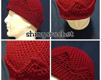 Jughead Beanie Hat in Maroon - Whoopee Cap