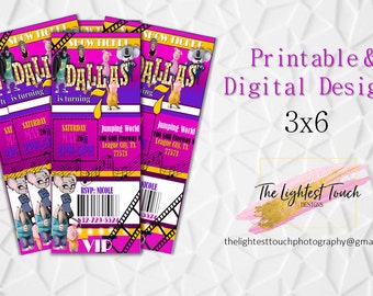 Sing Movie Party, Sing The Movie, Sing Movie, Sing Birthday Party, Girl Invitations, Boy Invitations, Digital Invites, Printable, Invitation