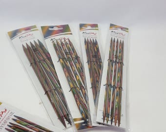 KnitPro Symfonie Dpn's, double pointed needles, various sizes, 3.5-8mm, 20cm