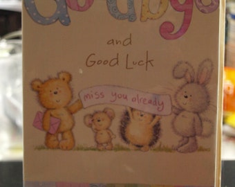 Goodbye and Good Luck Card