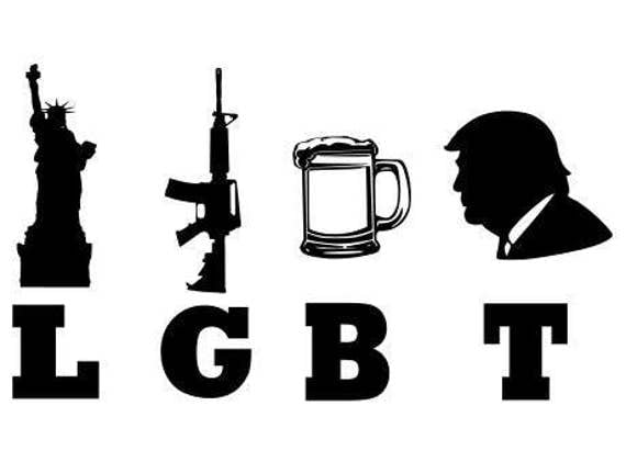 Download Liberty Guns Beer Trump LGBT SVG File Quote Cut File